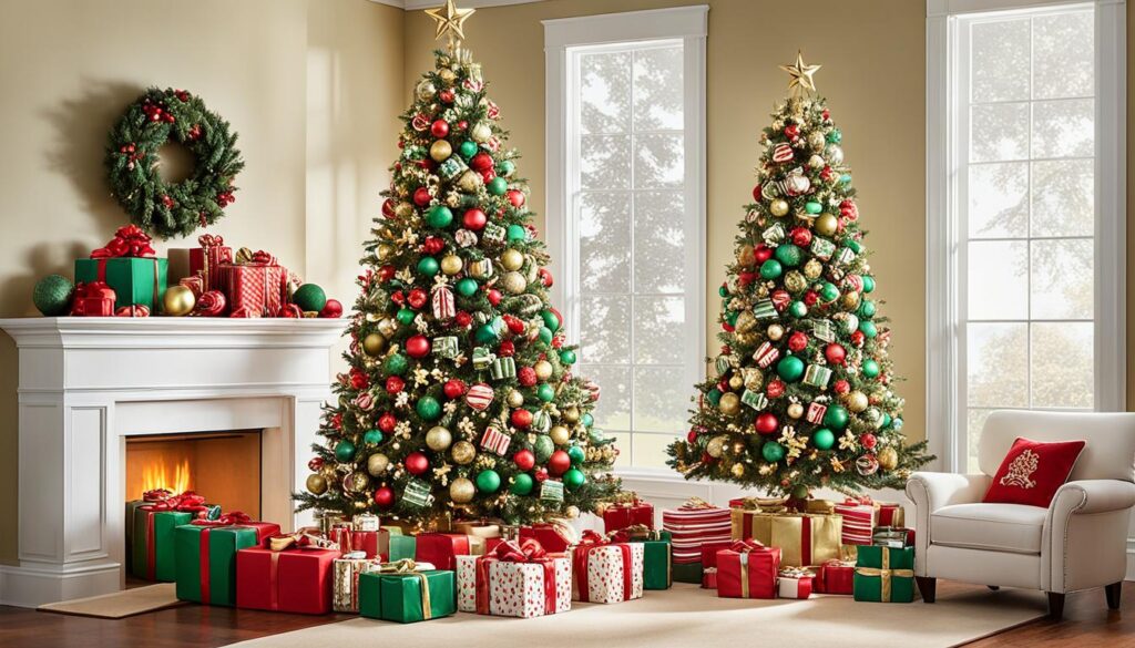 traditioneller Weihnachtsbaum