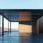 Terrassenüberdachung aus Metall